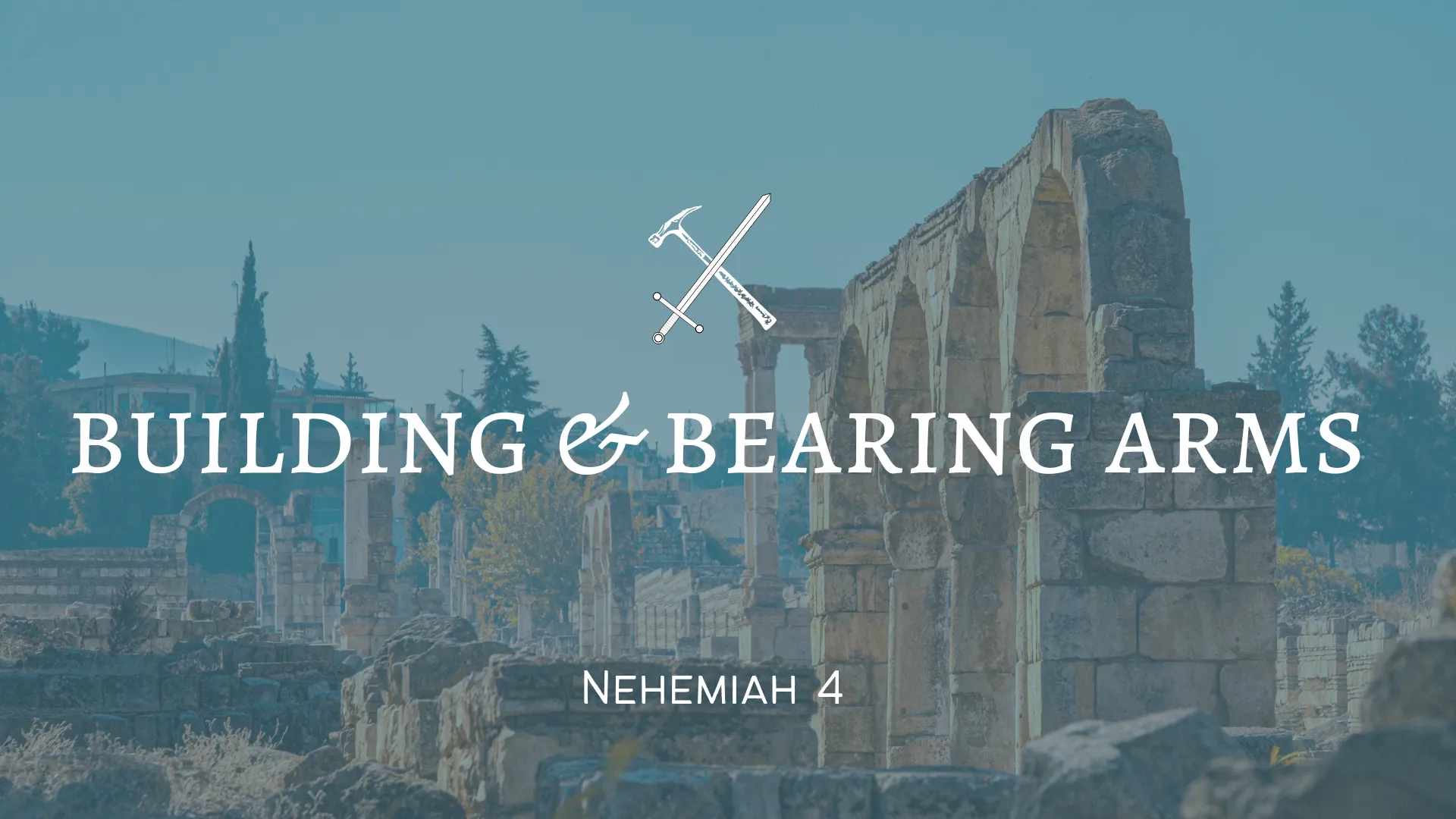 Building & Bearing Arms Logos Sermons