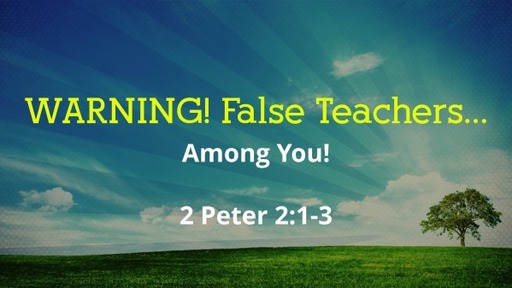 04. WARNING! False Teachers...