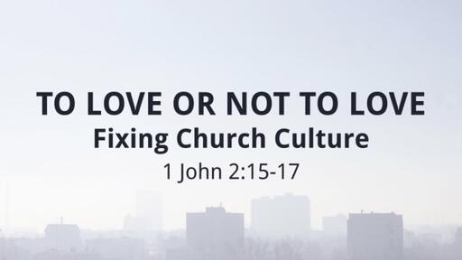 TO LOVE OR NOT TO LOVE