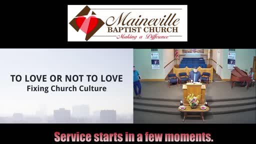 Fixing Church Culture: To Love or Not to Love