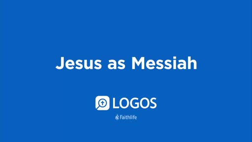 Tech Tip - Jesus As Messiah