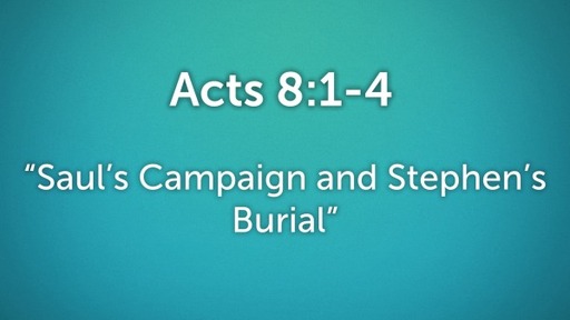 Studies through the book of Acts