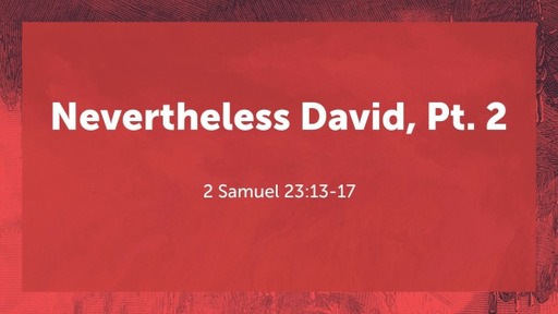 Nevertheless David, Pt. 2