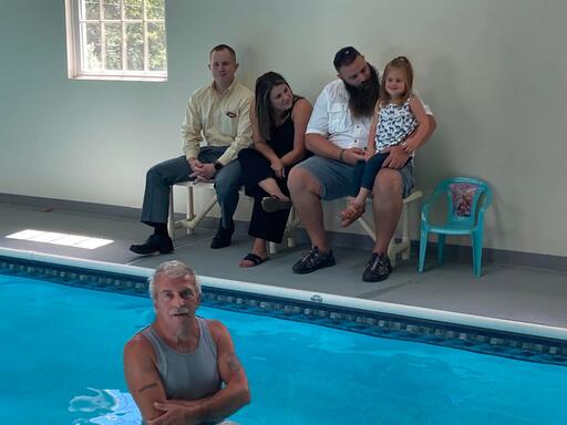 Baptism 2022 Ralston Family