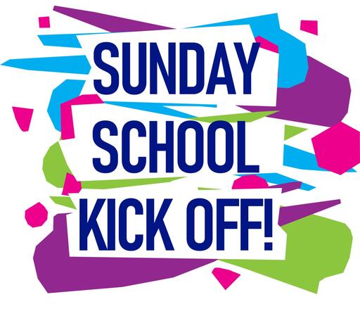 Sunday School Kick Off