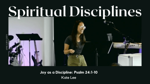 The Discipline of Joy
