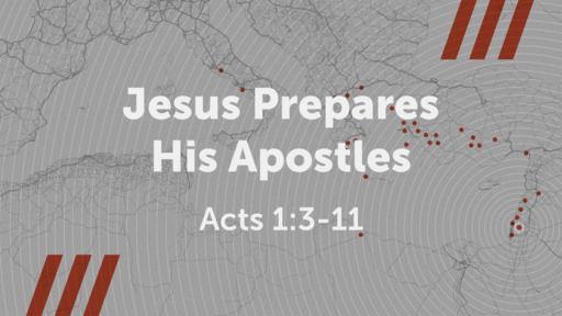 Jesus Prepares His Apostles