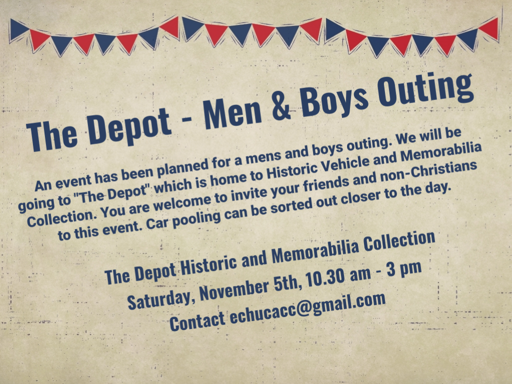 The Depot - Men & Boys Outing