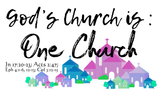 God's Church is One Church