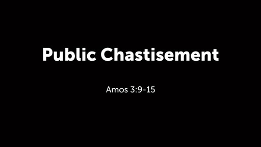 Public Chastisement