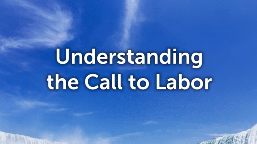 Understanding the Call to Labor
