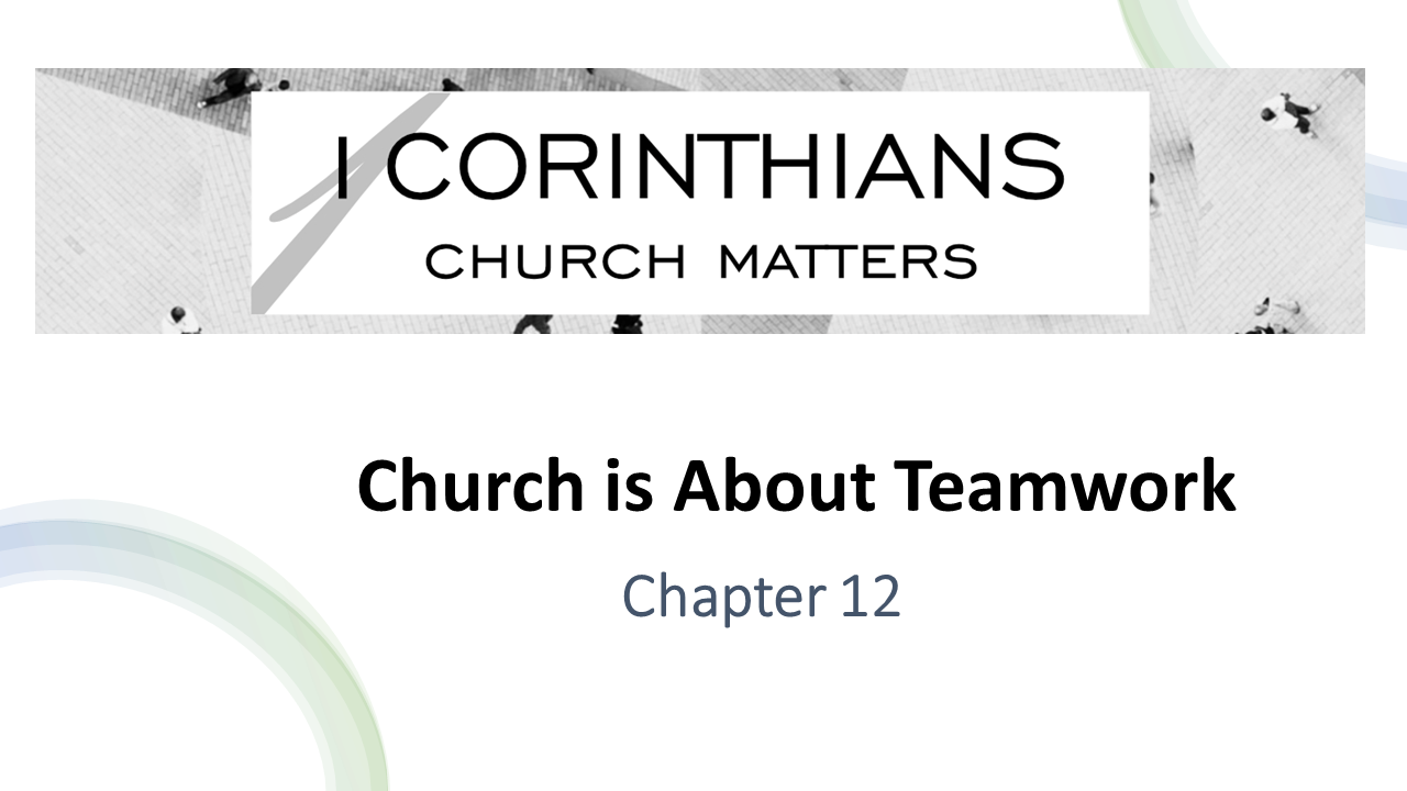 Church is About Teamwork Logos Sermons