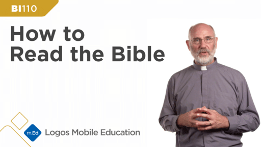 BI110 How to Read the Bible