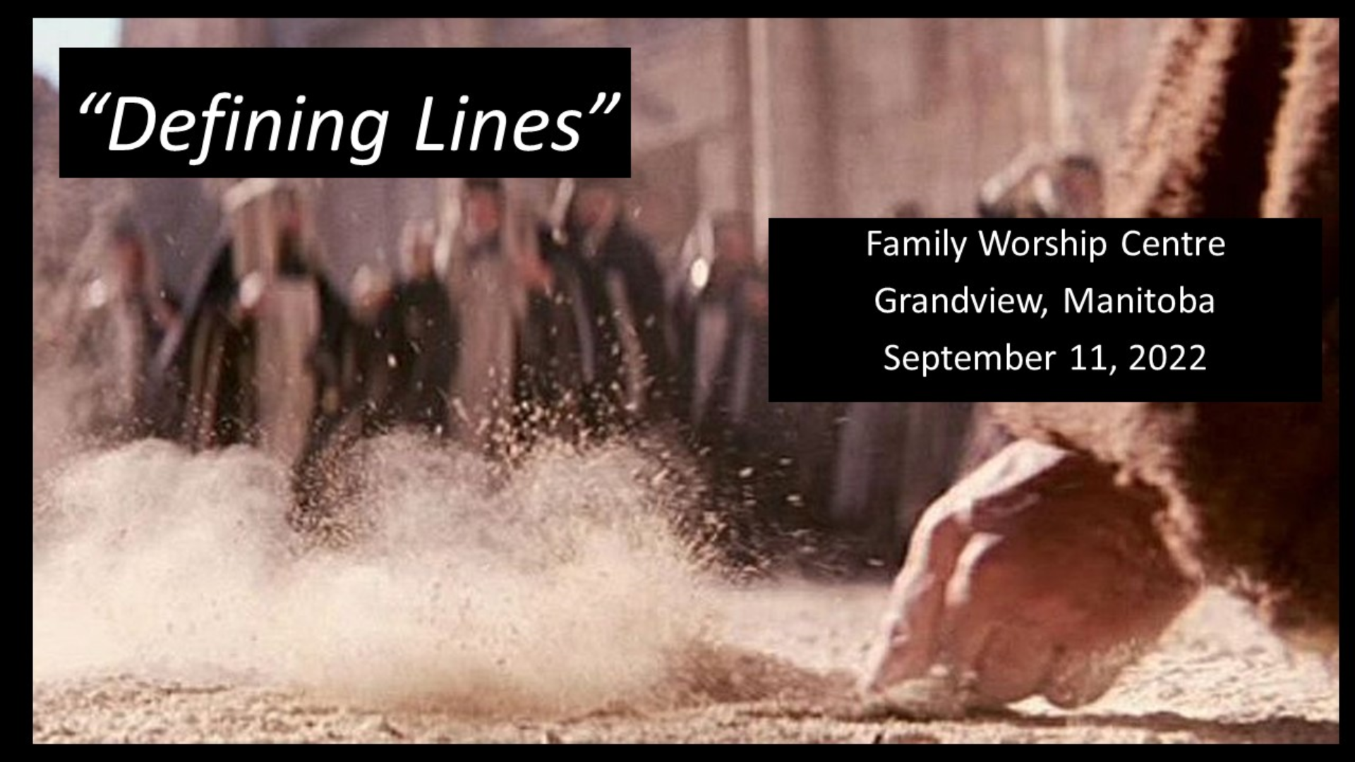Defining Lines - Logos Sermons