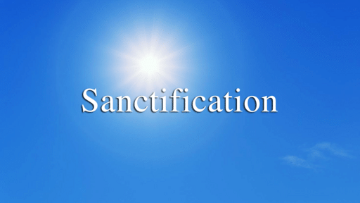 Sanctification