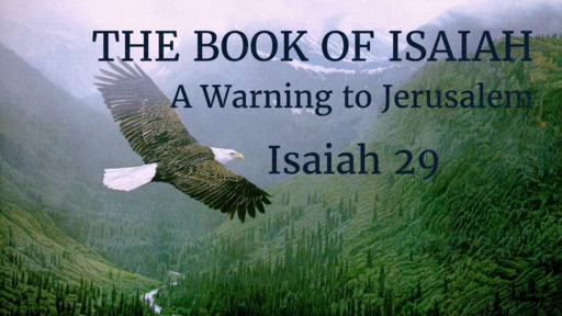 September 11, 2022  A Warning to Jerusalem