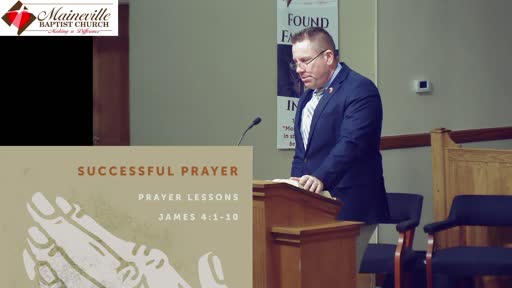 Prayer Lessons: Succesful Prayer