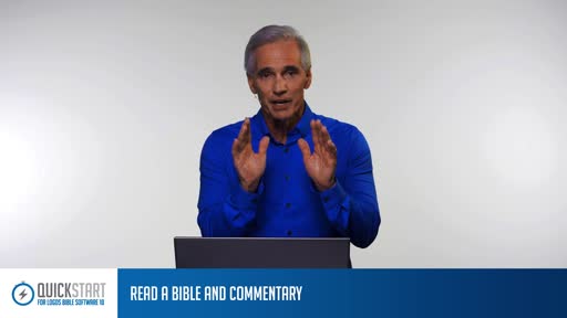 L10 QuickStart MP Training -  Read A Bible And Commentary