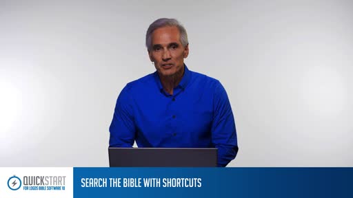 L10 QuickStart MP Training  - Search The Bible With Shortcuts