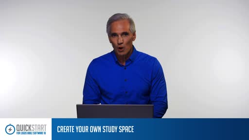 L10 QuickStart MP Training - Create Your Own Study Space