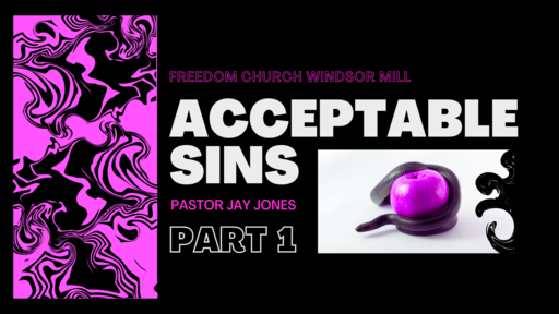 Acceptable Sins