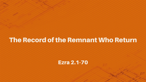 The Record of the Remnant Who Return