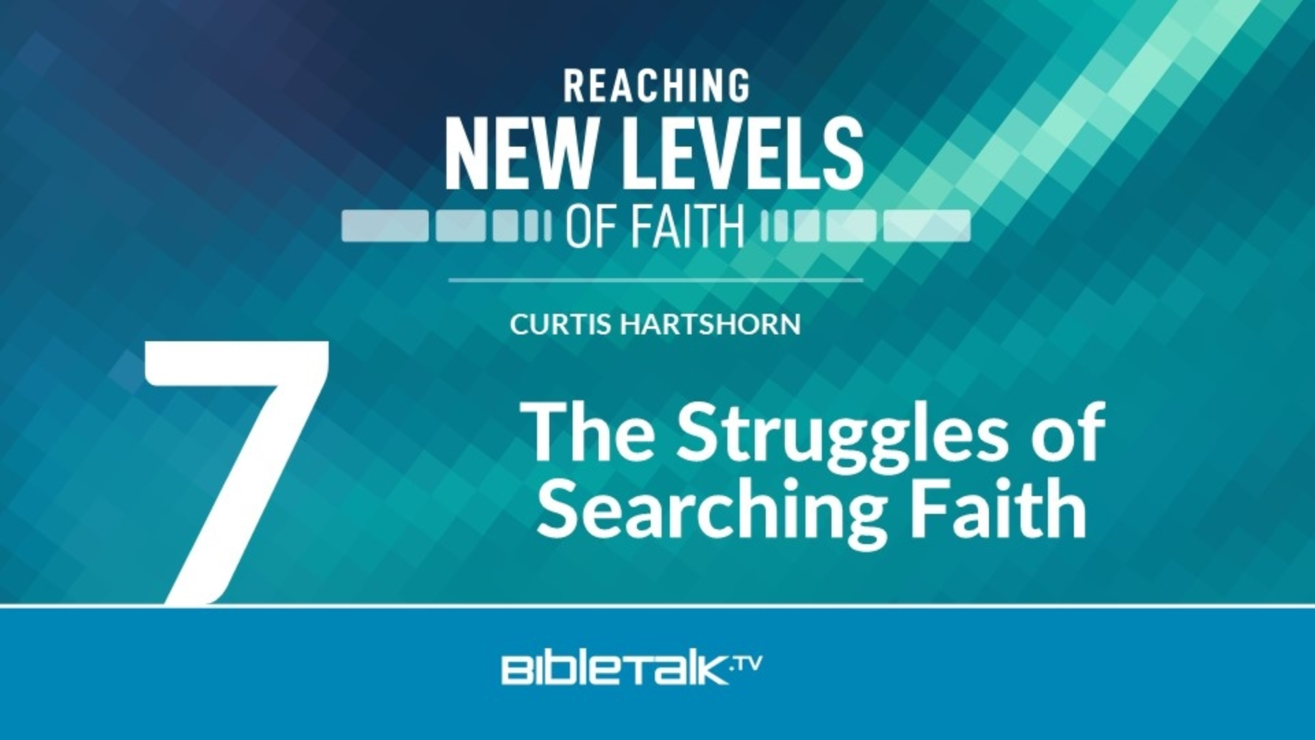 Wed. Sep. 21 The Struggles of Searching Faith Logos Sermons