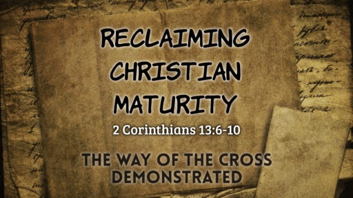 The Way of the Cross Demonstrated