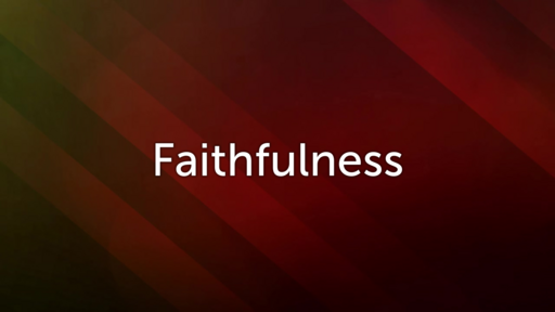 2022-09-25 - Faithfulness