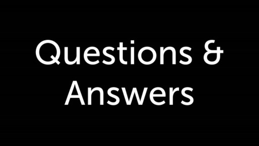 Questions & Answers - Logos Sermons