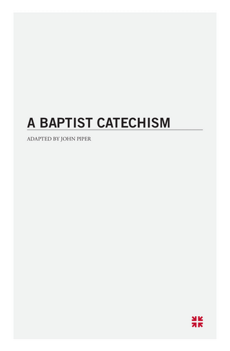 Baptist Catechism HBC