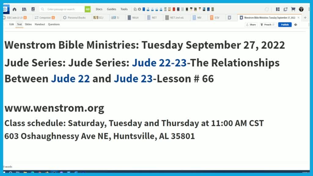 Jude 22-23-The Relationships Between the Command in Jude 22 and Jude 23 ...