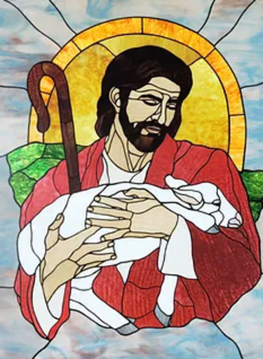 Stained Glass Shepherd Stained Glass Shepherd