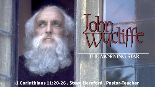 John Wycliffe: The Morning Star