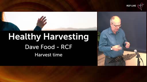 RCF 021022 Communion Service - Dave Food - Healthy Harvesting