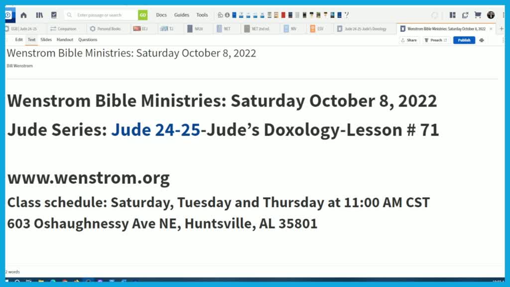 Jude 24-25-Jude's Doxology - Logos Sermons