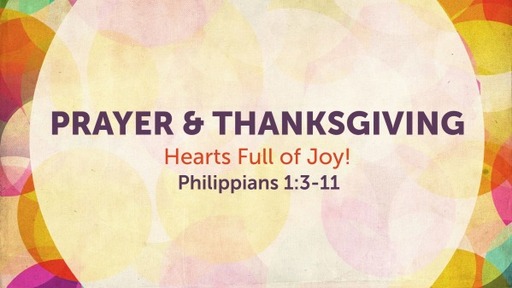 02. Prayer & Thanksgiving