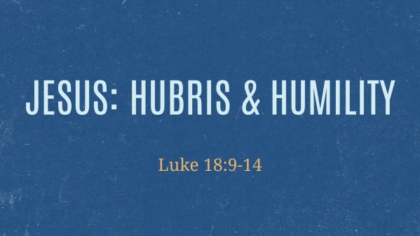 Jesus: Hubris & Humility - Logos Sermons