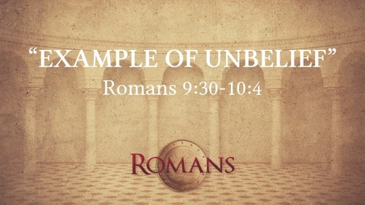 "Example of Unbelief"