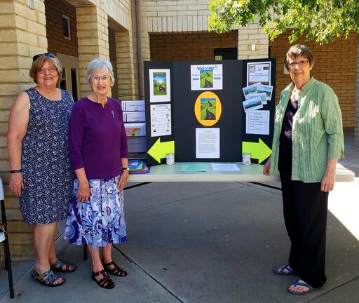 Freedom Road Team - Barb Digges, Carol Khazai, and Phebe Packer