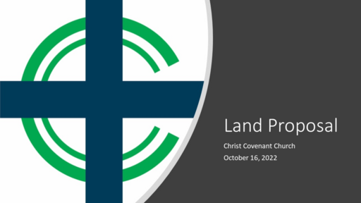 Land Proposal Meeting