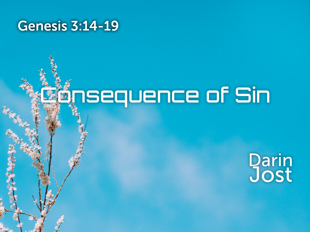 Consequence of Sin - Genesis 3:14-19 - Logos Sermons