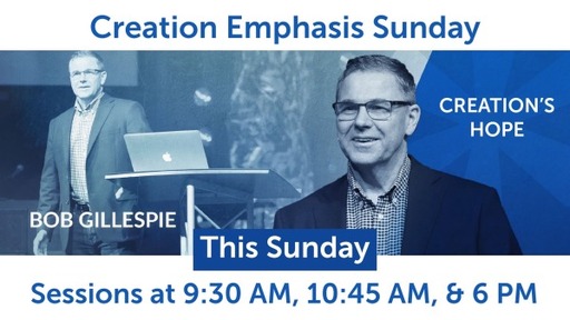 Creation Emphasis Sunday