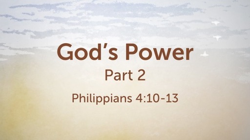 God's Power Part 2