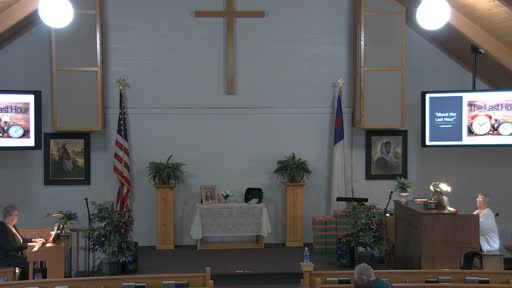 "About the Last Hour" 1 John 2:18-27 Sunday October 30, 2022 "About the Last Hour" 1 John 2:18-27 Sunday October 30, 2022