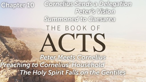 Chapter 10: Acts