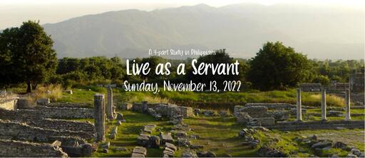 Live as a Servant