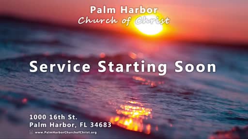 Your Not God's Favorite. 11-13-22Am. Romans 2. Palm Harbor Church Of Christ LIVE Your Not God's Favorite. 11-13-22Am. Romans 2. Palm Harbor Church Of Christ LIVE