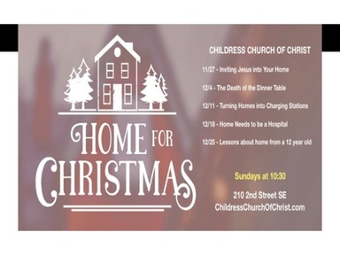 Home for Christmas Series - Inviting Jesus Into Your Home