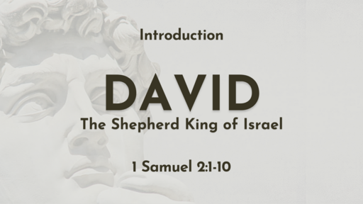 David: A Man of Thanksgiving 